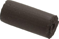 Cratex - 1/4" Max Diam x 1/2" Long, Cylinder, Rubberized Point - Medium Grade, Silicon Carbide, 1/16" Arbor Hole, Unmounted - Apex Tool & Supply