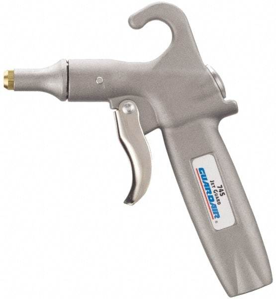 Guardair - 120 Max psi Shield Safety Air Gun - 1/4 NPT, Aluminum Body/Brass Nozzle - Apex Tool & Supply