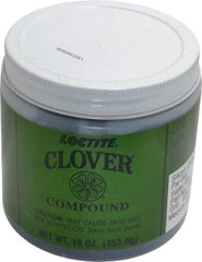 Loctite - 1 Lb Water Soluble Compound - Compound Grade Very Fine, 220 Grit, Black & Gray, Use on General Purpose - Apex Tool & Supply
