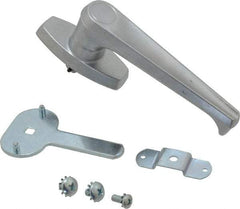 Made in USA - Nonlocking Handle Latch - Polished Chrome Plated - Apex Tool & Supply