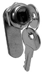 Made in USA - 15/16" Max Thickness, Standard Cam Lock - Polished Brass Finish - Apex Tool & Supply