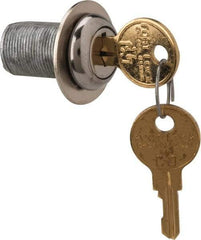 Made in USA - 15/16" Max Thickness, Standard Cam Lock - Stainless Steel Finish - Apex Tool & Supply