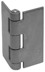 Made in USA - 2-1/2" Wide x 1/8" Thick, Blank Butt Hinge - Steel, Plain Finish - Apex Tool & Supply