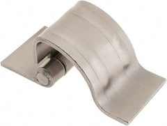 Made in USA - 1-1/4" Wide x 0.09" Thick, Concealed Hinge - Steel, Plain Finish - Apex Tool & Supply