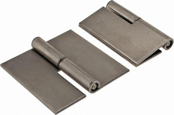Made in USA - 3" Wide x 0.09" Thick, Slip Joint Hinge - Steel, Plain Finish - Apex Tool & Supply