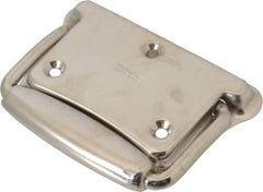 Value Collection - Steel Formed Grip Chest Handle with Return Springs - 5" Wide x 3.64" High, Chrome Plated - Apex Tool & Supply