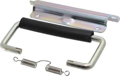 Value Collection - Full Plate Chest Handle with 90° Stop - 5-1/4" Wide x 3-1/4" High, Zinc Plated - Apex Tool & Supply