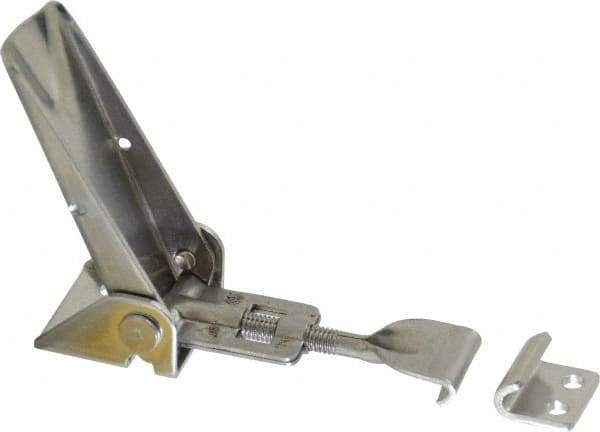 Value Collection - 3.04" Long x 1.1" Wide, 1051 Series Latch - Stainless Steel, with Stainless Steel Finish - Apex Tool & Supply