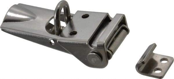 Value Collection - 3.04" Long x 1.1" Wide, 1051 Series Latch - Stainless Steel, with Stainless Steel Finish - Apex Tool & Supply