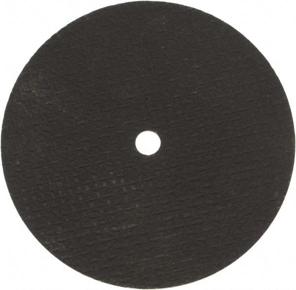 Norton - 6" 36 Grit Aluminum Oxide Cutoff Wheel - 1/16" Thick, 1/2" Arbor, 10,190 Max RPM, Use with Stationary Grinders - Apex Tool & Supply
