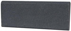 Norton - 6" Long x 2-1/4" Diam x 3/4" Thick, Silicon Carbide Sharpening Stone - Round Edge Slip, Medium Grade - Apex Tool & Supply