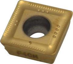 Seco - SONX120508 ME08 Grade F40M Carbide Milling Insert - TiAlN/TiN Finish, 0.203" Thick, 1/2" Inscribed Circle, 0.031" Corner Radius - Apex Tool & Supply