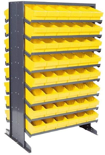 Quantum Storage - 500 Lb Capacity, 25" Deep x 36" Wide x 4" High, Steel Mobile Rack - Apex Tool & Supply