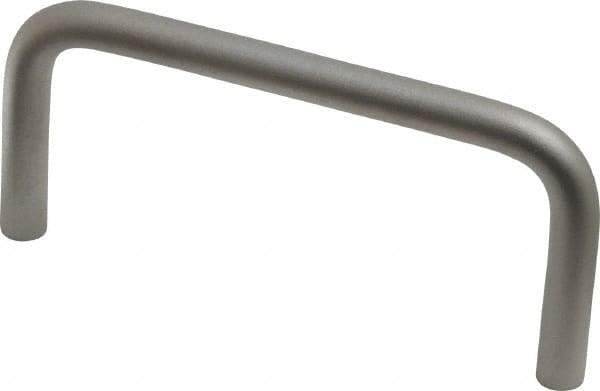 Electro Hardware - Round Handle - Plain, Aluminum, 3" Center to Center - Apex Tool & Supply