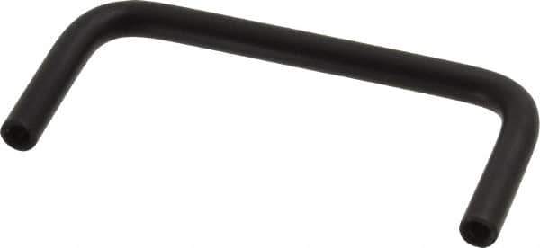 Electro Hardware - Round Handle - Black Coated, Aluminum, 3" Center to Center - Apex Tool & Supply