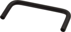 Electro Hardware - Round Handle - Black Coated, Aluminum, 3" Center to Center - Apex Tool & Supply