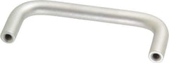 Electro Hardware - 8-32 Internal Thread, 5/16" Handle Diam, Plain Aluminum Drawer Pull - 3" Center to Center - Apex Tool & Supply