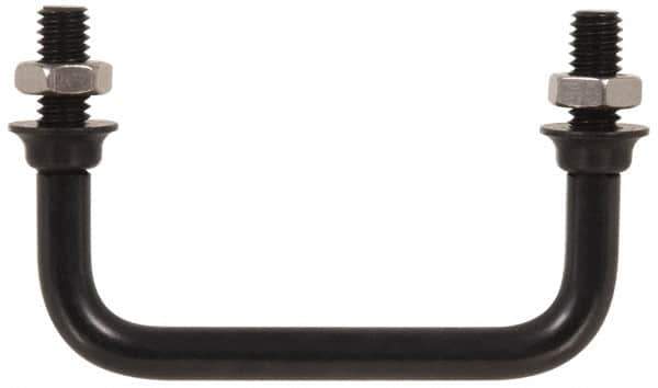 Electro Hardware - Round Handle - Nickel Plated, Brass, 4-1/4" Center to Center - Apex Tool & Supply