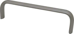 Electro Hardware - 1-3/4" High Oval Handle - Plain, Aluminum, 6" Center to Center - Apex Tool & Supply