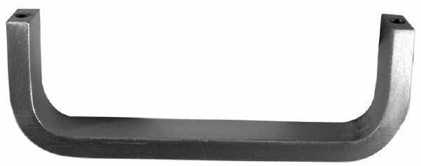 Electro Hardware - 1-1/2" High Rectangular Handle - Plain, Aluminum, 4" Center to Center - Apex Tool & Supply