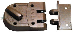 Yale - 1-1/8 to 2-1/4" Door Thickness, Brass Lacquer Finish, Jimmy Proof Rim Deadbolt - Rim Cylinder - Apex Tool & Supply