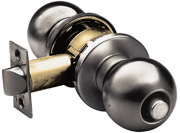 Yale - Knob Locksets Type: UL; Dummy Door Thickness: 1-3/8 - Apex Tool & Supply