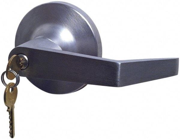 Yale - Fire Rated, Storeroom Lever Lock with 3-1/2" Rose - Chrome (26D) Finish, Grade 1 - Apex Tool & Supply