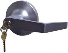 Yale - Fire Rated, Passage Lever Lock with 3-1/2" Rose - Chrome (26D) Finish, Grade 1 - Apex Tool & Supply