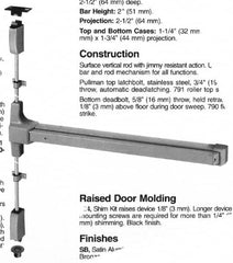 Yale - Flatbars Hand: RHR Rating: Panic Rated - Apex Tool & Supply
