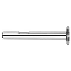 ‎1.2500″ (1-1/4″) Cutter Diameter × 0.1250″ (1/8″) Radius Carbide Full Radius Large Diameter Deep Keyseat Cutter, 6 Flutes - Exact Industrial Supply