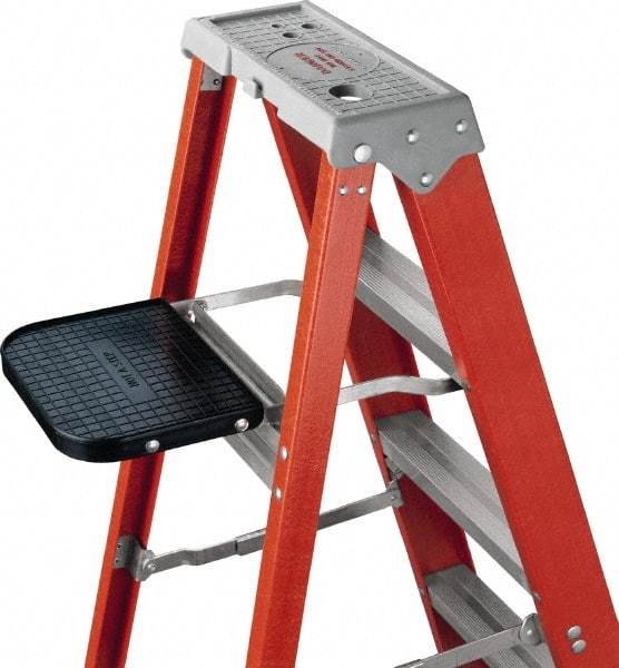 Louisville - UNV Plastic Pail Shelf - For Use with Step Ladders - Apex Tool & Supply