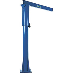 Vestil - 1,000 Lb Load Capacity, Steel Jib Crane - 6' Span - Apex Tool & Supply