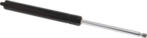 Value Collection - 0.24" Rod Diam, 0.59" Tube Diam, 40 Lb Capacity, Fixed Force Gas Spring - 9.6" Extended Length, 3.15" Stroke Length, Threaded End, Black Nitride Piston - Apex Tool & Supply