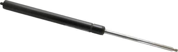 Value Collection - 0.32" Rod Diam, 0.75" Tube Diam, 20 Lb Capacity, Fixed Force Gas Spring - 15.25" Extended Length, 5" Stroke Length, Threaded End, Black Nitride Piston - Apex Tool & Supply