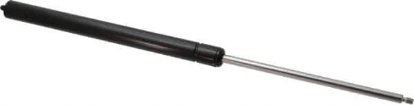 Value Collection - 0.32" Rod Diam, 0.75" Tube Diam, 120 Lb Capacity, Fixed Force Gas Spring - 17" Extended Length, 6" Stroke Length, Threaded End, Black Nitride Piston - Apex Tool & Supply