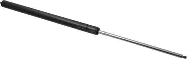 Value Collection - 0.32" Rod Diam, 0.75" Tube Diam, 20 Lb Capacity, Fixed Force Gas Spring - 19.63" Extended Length, 7" Stroke Length, Threaded End, Black Nitride Piston - Apex Tool & Supply
