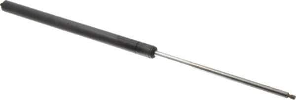 Value Collection - 0.32" Rod Diam, 0.75" Tube Diam, 90 Lb Capacity, Fixed Force Gas Spring - 19.63" Extended Length, 7" Stroke Length, Threaded End, Black Nitride Piston - Apex Tool & Supply
