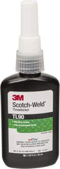 3M - 50 mL Bottle, Purple, Medium Strength Liquid Threadlocker - Series TL90, 24 hr Full Cure Time, Hand Tool Removal - Apex Tool & Supply