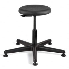 Bevco - Swivel & Adjustable Stools Type: Adjustable Backless Stool Base Type: Nylon - Apex Tool & Supply