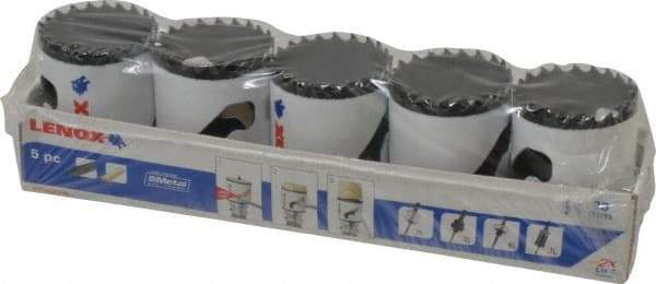 Lenox - 1-1/2" Diam, 1-1/2" Cutting Depth, Hole Saw - Bi-Metal Saw, Toothed Edge - Apex Tool & Supply
