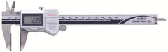Mitutoyo - 0 to 150mm Range, 0.01mm Resolution, IP67 Electronic Caliper - Stainless Steel with 40mm Stainless Steel Jaws, 0.05mm Accuracy, SPC Output - Apex Tool & Supply