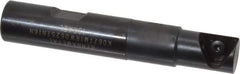 Kennametal - 0.67" Cut Diam, 0.87" Max Depth of Cut, 5/8" Shank Diam, Internal/External Indexable Thread Mill - Insert Style STN 16, 0.63" Insert Size, 1 Insert, Toolholder Style K067, 3.56" OAL - Apex Tool & Supply