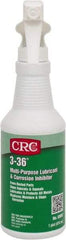 CRC - 16 oz Trigger Spray Bottle Nondrying Film Penetrant/Lubricant - Blue/Green & Clear, -50°F to 250°F, Food Grade - Apex Tool & Supply