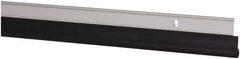 Pemko - 36" Long x 1-1/4" Wide, Head & Jamb Weatherstripping - Clear Anodized Aluminum Finish - Apex Tool & Supply