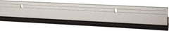 Pemko - 72" Long x 1-1/4" Wide, Head & Jamb Weatherstripping - Clear Anodized Aluminum Finish - Apex Tool & Supply