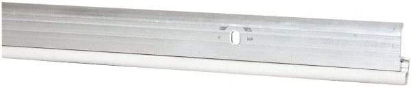 Pemko - 84" Long x 1-1/16" Wide, Head & Jamb Weatherstripping - Mill Finish Aluminum Finish - Apex Tool & Supply