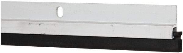 Pemko - 36" Long x 1-1/16" Wide, Heavy-Duty Head & Jamb Weatherstripping - Clear Anodized Aluminum Finish - Apex Tool & Supply