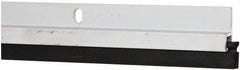 Pemko - 36" Long x 1-1/16" Wide, Heavy-Duty Head & Jamb Weatherstripping - Clear Anodized Aluminum Finish - Apex Tool & Supply