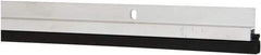 Pemko - 48" Long x 1-1/16" Wide, Heavy-Duty Head & Jamb Weatherstripping - Clear Anodized Aluminum Finish - Apex Tool & Supply