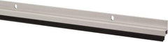 Pemko - 72" Long x 1-1/16" Wide, Heavy-Duty Head & Jamb Weatherstripping - Clear Anodized Aluminum Finish - Apex Tool & Supply